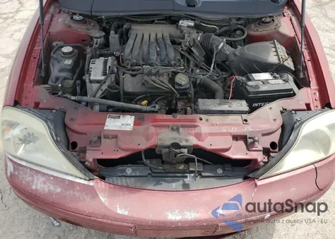 2002 Mercury Sable Gs from USA, damaged, VIN 1MEFM50U92G640912